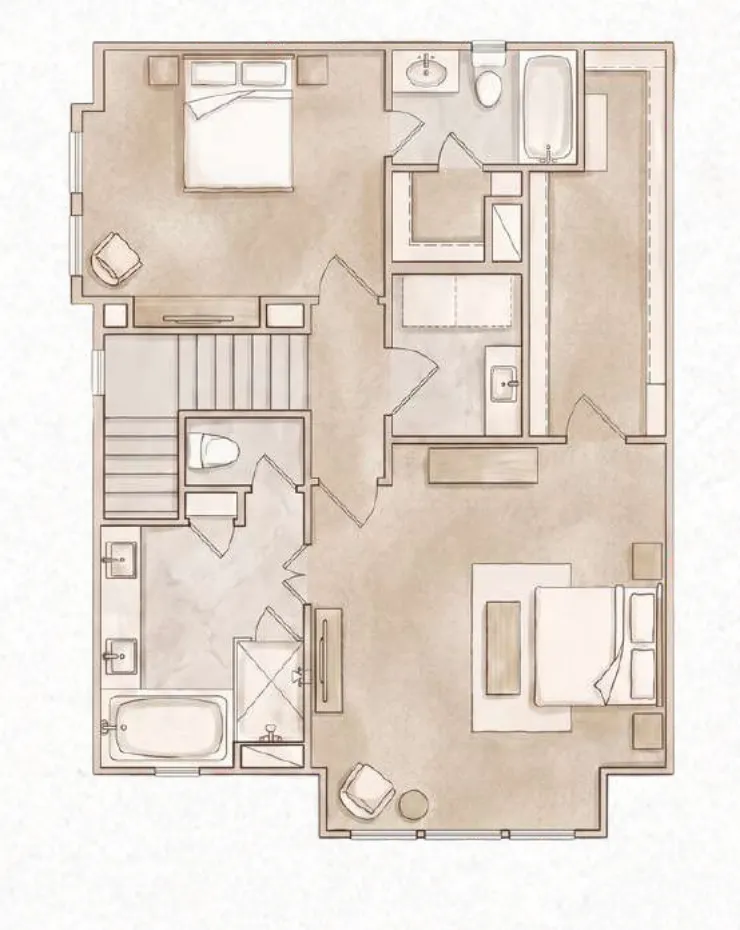 The sanctuary — plan