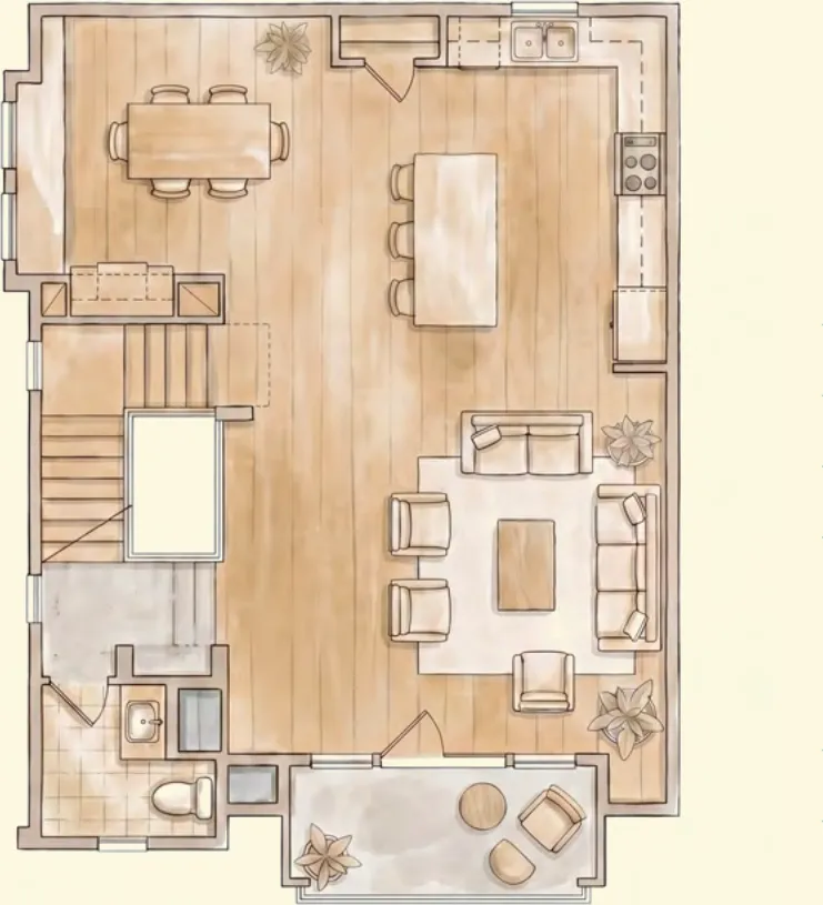 The Horizon — Second floor