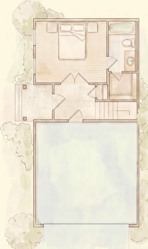 The Trace — First floor